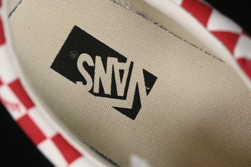 All categories Vans Vans series Vans Low Vans low top Vans Old Skool 36 LX-BMX official new style white and red checkerboard casual canvas shoes VN000D57ERM
